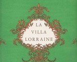 La Villa Lorraine Menu Avenue du Vivier d&#39;Oie Brussels Belgium Michelin ... - $87.12