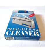 VCR Head &amp; Tape Path Cleaner For Brighter Colors / Works In All VHS Mach... - $9.87