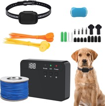 Underground Dog Electric Fence For Dog, In Ground Electric Dog Fence,2024 Pet Co - $78.99