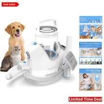 Professional Dog Grooming Kit - Vacuum Suction, 5 Tools, Easy Clean Dustbin - $205.87