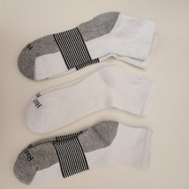 Hanes Men&#39;s Ankle Socks with ventilation 3 Pairs men&#39;s shoe size 6 to 12 - £13.95 GBP