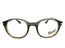 New Persol 3144-V 1210 49mm Rx Round Men&#39;s Eyeglasses Frame Italy - $169.99