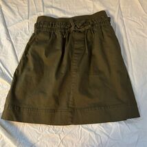 Habitual Girls Size 16 Green Skirt with Knot Front - $14.85