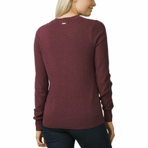 NWT New Womens Prana Sweater XL Ansleigh Soft Organic Cotton Casual Red ... - £140.06 GBP