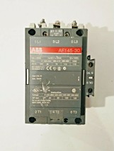 *100% WORKING* ABB AF145-30 250A 600V 3 POLE CONTACTOR RELAY w/ 20-60 VD... - $50.35