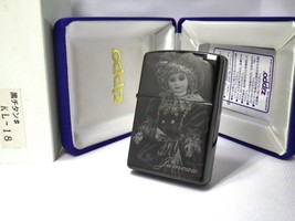 Jumeau Doll Black Titanium ZIPPO 2005 MIB Rare - £77.84 GBP