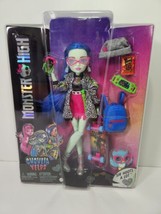 Monster High Ghoulia Yelps G3 Doll Mattel 2022 Reboot Pet Owl Sir Hoots A Lot - £28.09 GBP