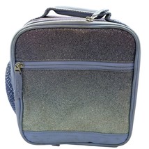 Pottery Barn Kids Glitter Ombre Lunch Box With Handle &amp; Mesh Pocket - $9.60