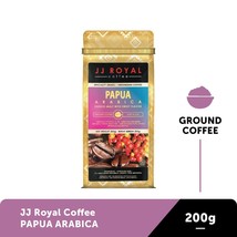 JJ Royal  Papua Arabica Coffee (Ground), 200 Gram - £39.58 GBP