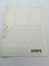 1987 Gurps Battle Map Steve Jackson Games Double Sided Forest Dungeon - $22.27