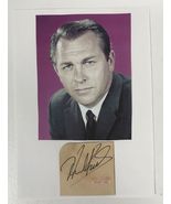 Howard Keel (d. 2004) Signed Autographed 8.5x11 Signature Display - Life... - £31.26 GBP