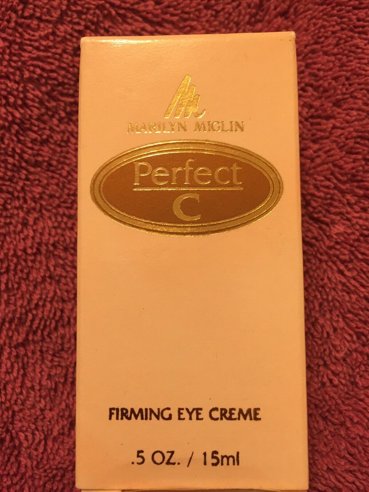 Marilyn Miglin Perfect C Firming Eye Cream .5Oz. - £12.40 GBP