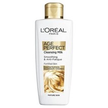 Loreal Age Perfect Smoothing &amp; Anti Fatigue Vitamin C - Cleansing Milk 200ml - £18.60 GBP