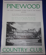 Motion Picture Herald Pinewood Luxurious Studio Country Club 1938 - £3.13 GBP