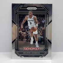 2022-23 Panini Monopoly Prizm Basketball Keldon Johnson Base #79 Spurs - £1.57 GBP