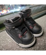 Nike Air Jordan Toddler 407496-020 Black Red Basketball Shoes Size US 4C - £15.85 GBP
