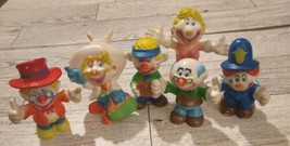 Mego Corp Clown Around Lot Of 6 Figures VTG 1981 - $11.28