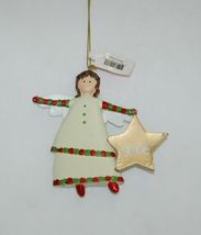 Dicksons CHO-521 Set Of Two Angel Ornaments Joy Love image 3