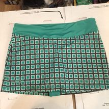 Chase 54 Women Athletic Skort Skirt Shorts Sz 8 Zip Pocket Waist Pocket ... - €16,30 EUR