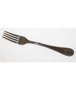 Mepra Brescia Oro Nero 8.25&quot; Silver Dinner Fork ~ Salesman Sample New ~ ... - $68.51 CAD