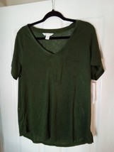 Athleta Women&#39;s Green T-Shirt Size Xl BOX-H Am - £16.76 GBP