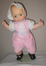 Uneeda Doll Co. Large 22&quot; Vintage Baby Doll 2483 With Pink Outfit - £44.54 GBP