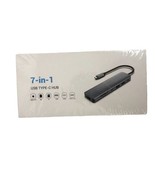 7-in-1 USB C Hub Multiport Type C Adapter For MacBook Pro/Air iPad Pro L... - $17.74