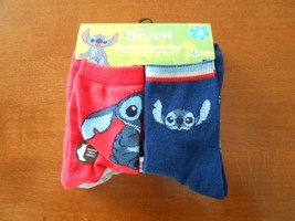 Shortie Crew Socks Size 4-10 Disney Lilo &amp; Stitch 10 Pairs - £14.66 GBP