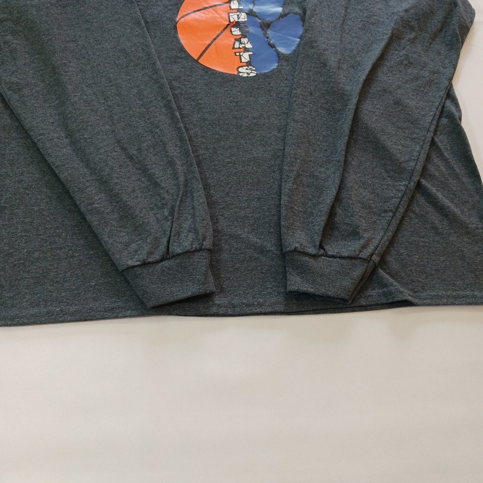 Gildan Ultra Cotton Fultondale Wildcat Men's Gray Graphic T-Shirt Long Sleeve XL Item image 10