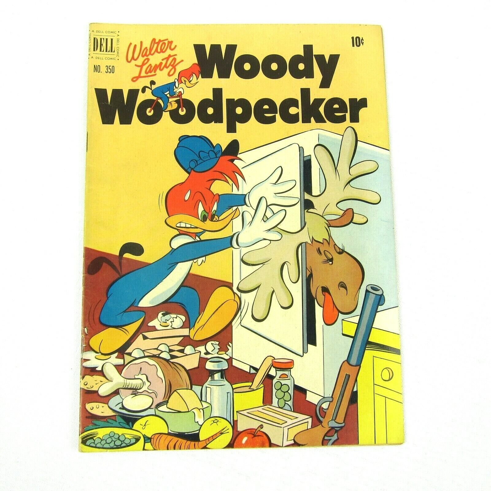 Primary image for Vintage 1951 Woody Woodpecker Comic Book 350 Dell Comics Four Color Walter Lantz