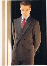 Advertising Postcard Brettons Fashions Suit Male Model Larger Card - £1.15 GBP