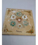 Trivet Ceramic Accent Wall Tile Polska Polish Poland Woman 6x6 Tile AA - $11.70 CAD