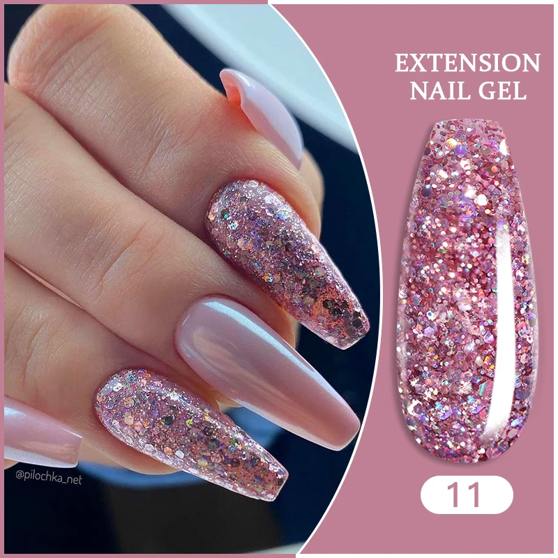 Sporting LILYCUTE Extension Gel Nail Set  All For Quick Extension Manicure Set F - £23.45 GBP