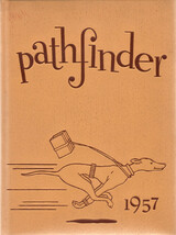 1957 Burlington Iowa High School Yearbook [Pathfinder 57] - $37.95