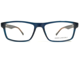MP 8104 NAVY Eyeglasses Frames Visionworks Blue Brown Rectangular 56-17-145 - $32.51