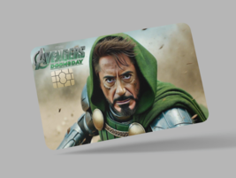 DOOMSDAY , 2 pc credit card skin &amp; DEBIT CARD,TROLLEY &amp; GYM - $7.99