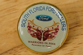 Vintage Automobile Car Advertising South Florida Ford Dealers Warriors in Pink - £7.90 GBP