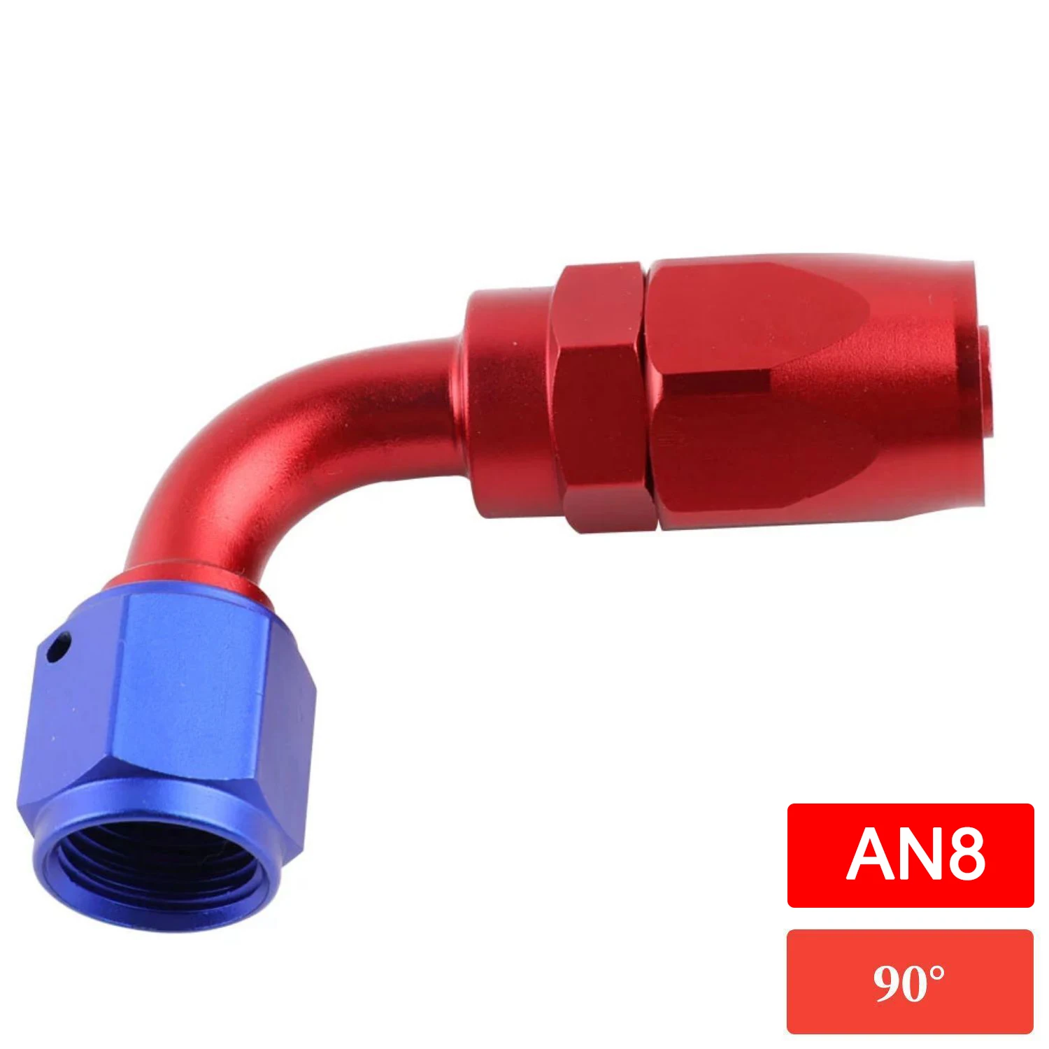 1Pc AN4 AN6 AN8 Straight 45 60 90 120 150 180 Degree Oil Fuel Swivel Hose End Fi - £43.37 GBP