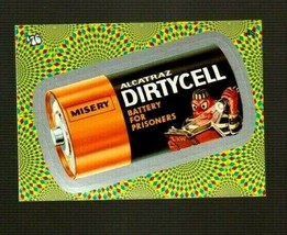 2008 Wacky Packages Flashback 2 {FB2} Silver Border &quot;DIRTY CELL #48 Sticker - £1.99 GBP