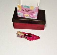 Just The Right Shoe Miniature Shoe Midori Magenta 2002 Style 25227 Raine... - £11.91 GBP