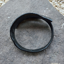 Genuine Handmade Coral Bangle Indonesian Black Akar Bahar Bracelet #235 - £45.59 GBP