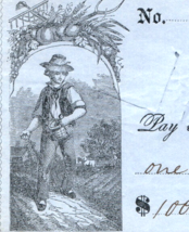 Bank Of Lancaster Pennsylvania Antique Check 1856 Farmers - $17.68