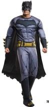 Adult Batman Costume Deluxe - Batman V. Superman:Dawn Of Justice (sh) - £159.66 GBP