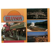 Vintage Postcard Branson Missouri Downtown Tourist Location Lake Taneycomo - £7.59 GBP