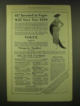1918 Vogue Magazine Ad - £14.54 GBP
