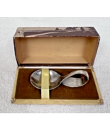 Vintage 3 Bears Baby Spoon w Original Gift Box Winthrop Silverplate - $18.32