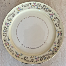 Set Of 5 Vintage Paden City Pottery 9” Dinner Plates Floral duchess PCP1... - $38.24 CAD