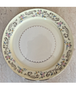 Set Of 5 Vintage Paden City Pottery 9” Dinner Plates Floral duchess PCP1... - $38.38 CAD