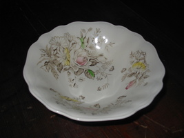 English Staffordshire Devonshire Soup/Fruit Bowl - £14.15 GBP