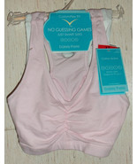 (2) NWT WOMENS CustomFlex Fit barely there cotton racerback BRAS   SIZE XS - $18.65